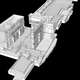 Virtual reconstruction of the building’s northernmost section.